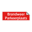Brandweer Parkeerplaats