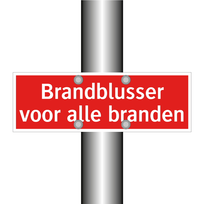 Brandblusser voor alle branden