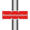 Brandinstructiebord