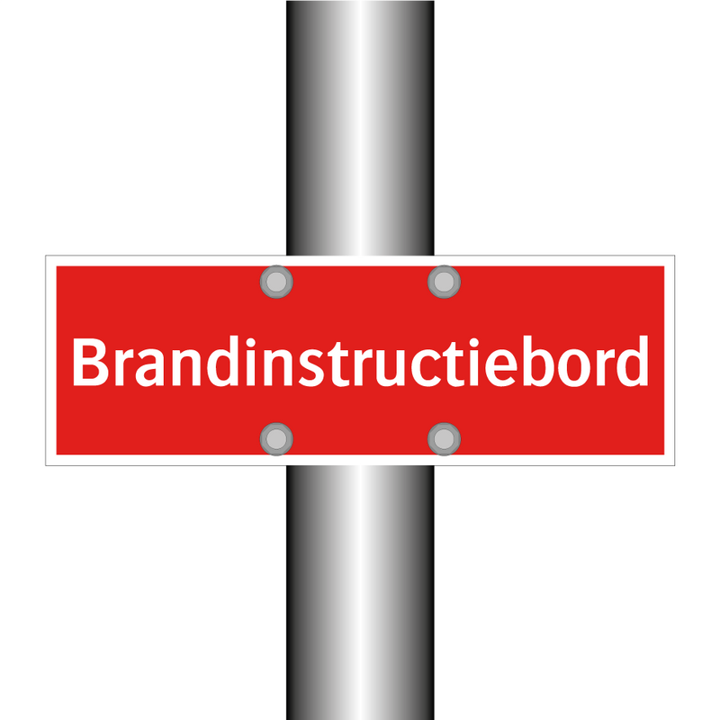 Brandinstructiebord