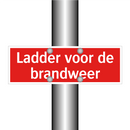 Ladder voor de brandweer