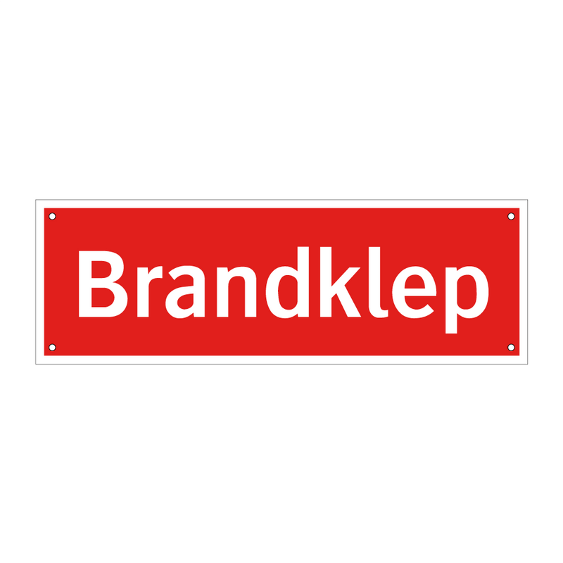 Brandklep
