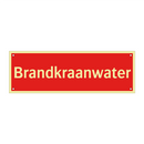 Brandkraanwater