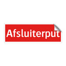 Afsluiterput