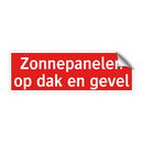 Zonnepanelen op dak en gevel