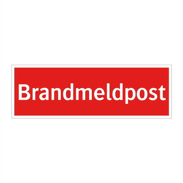 Brandmeldpost