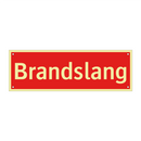 Brandslang