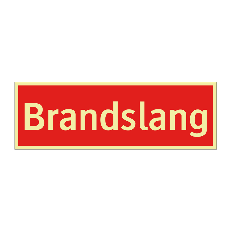 Brandslang