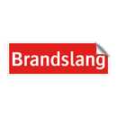 Brandslang