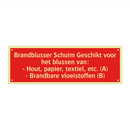 Brandblusser Schuim Geschikt voor het blussen van: - Hout, papier, /.../