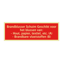 Brandblusser Schuim Geschikt voor het blussen van: - Hout, papier, /.../