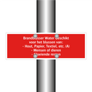 Brandblusser Water Geschikt voor het blussen van: - Hout, Papier, /.../