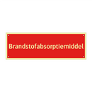 Brandstofabsorptiemiddel