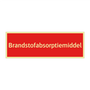 Brandstofabsorptiemiddel