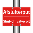 Afsluiterput - Shut-off valve pit