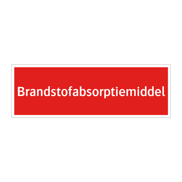 Brandstofabsorptiemiddel