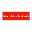Brandveiligheidsfunctionaris