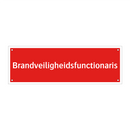 Brandveiligheidsfunctionaris