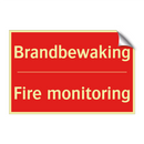 Brandbewaking - Fire monitoring