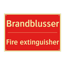 Brandblusser - Fire extinguisher