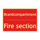 Brandcompartiment - Fire section