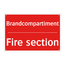 Brandcompartiment - Fire section
