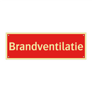 Brandventilatie