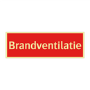 Brandventilatie