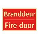 Branddeur - Fire door