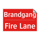 Brandgang - Fire Lane