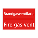 Brandgasventilatie - Fire gas vent