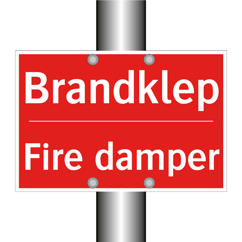Brandklep - Fire damper