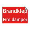 Brandklep - Fire damper