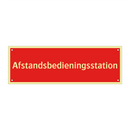 Afstandsbedieningsstation
