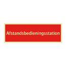 Afstandsbedieningsstation