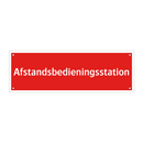 Afstandsbedieningsstation