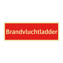 Brandvluchtladder