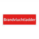 Brandvluchtladder