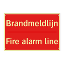 Brandmeldlijn - Fire alarm line
