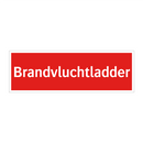 Brandvluchtladder