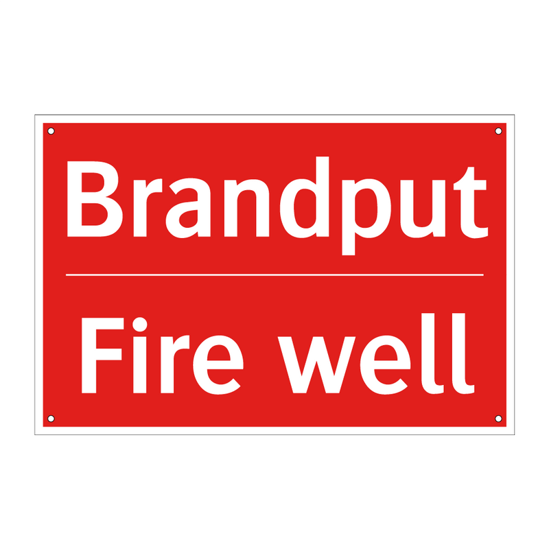 Brandput - Fire well