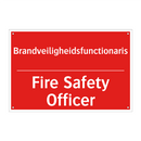 Brandveiligheidsfunctionaris - Fire Safety Officer