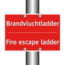 Brandvluchtladder - Fire escape ladder