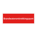 Brandwateronttrekkingspunt