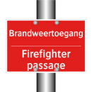 Brandweertoegang - Firefighter passage
