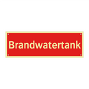 Brandwatertank
