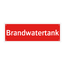 Brandwatertank