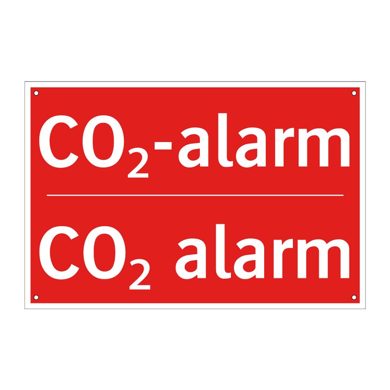 CO₂-alarm - CO₂ alarm