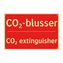 CO₂-blusser - CO₂ extinguisher
