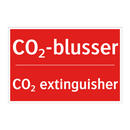 CO₂-blusser - CO₂ extinguisher